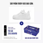 DN-Giày Fandy Kids Air Triple White chính hãng