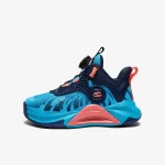 DN-Giày Fandy Kids Basketball Eva Lock Blue Navy