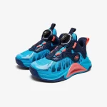 DN-Giày Fandy Kids Basketball Eva Lock Blue Navy