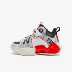 DN-Giày Fandy Kids Basketball White/Red chính hãng